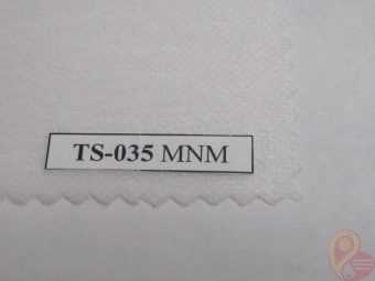TS-035 Флизелин точечный MNM 3 5 г/м  90 см (рулон-100 м) белый фото